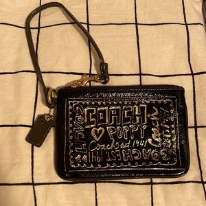 Coach Poppy Wristlet